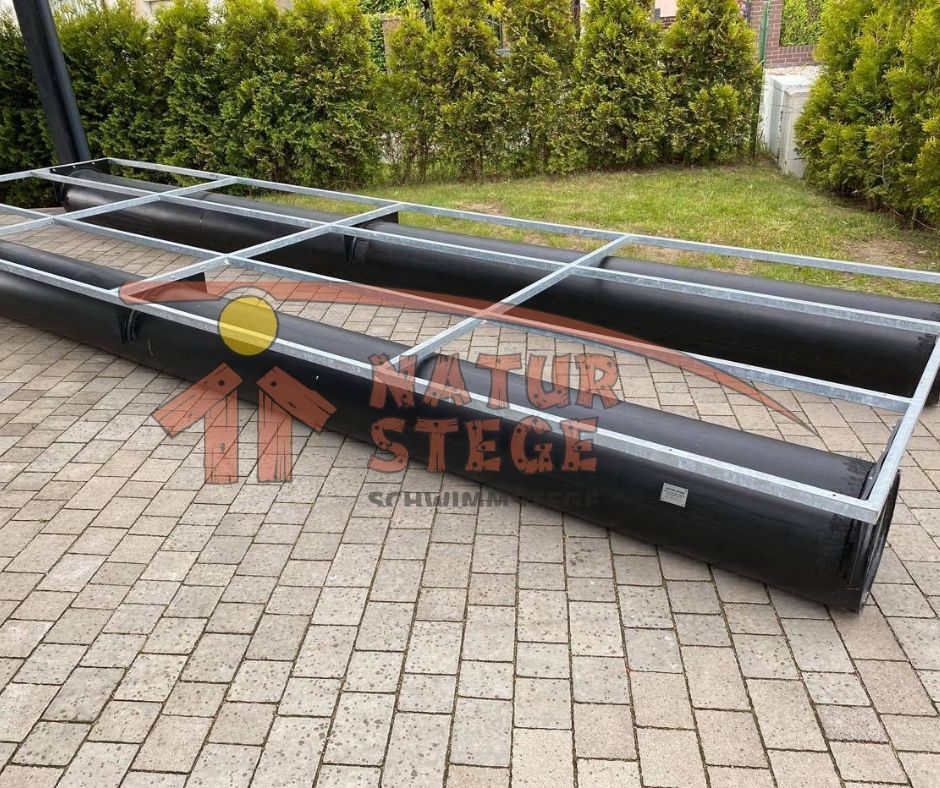C.03.  Floating dock module 1m x 6m without wooden decking