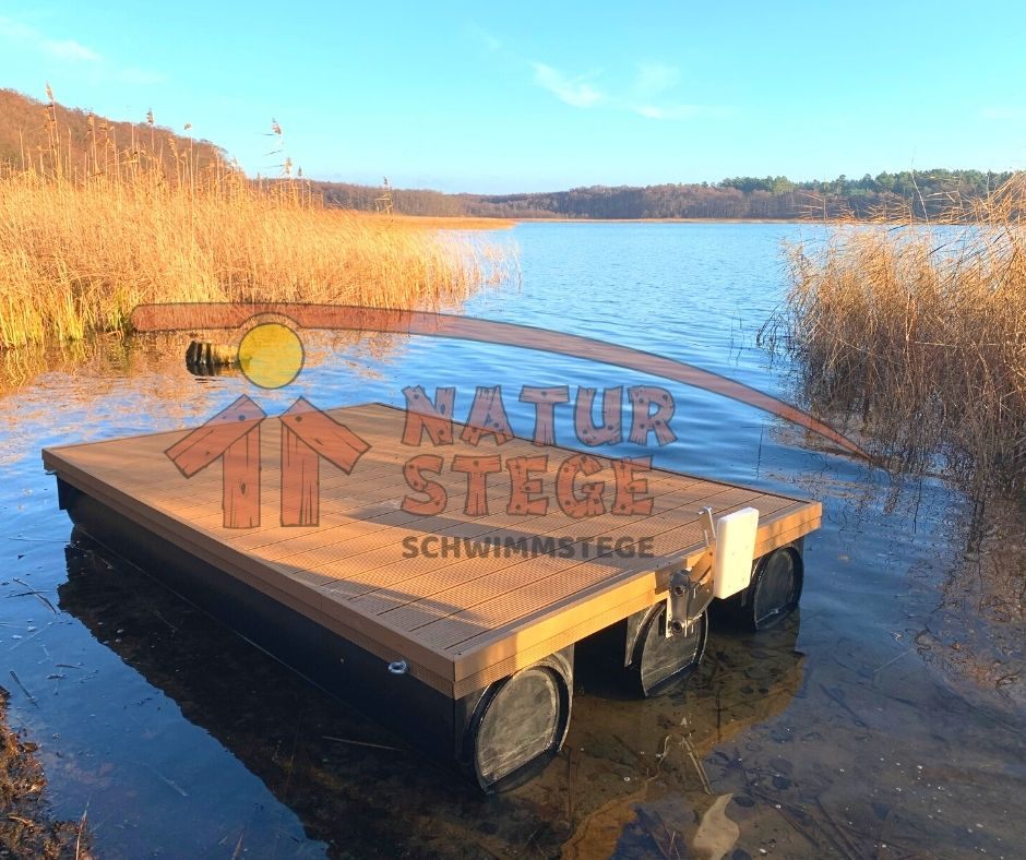 E.03.   Floating dock module 3m x 2m with composite decking