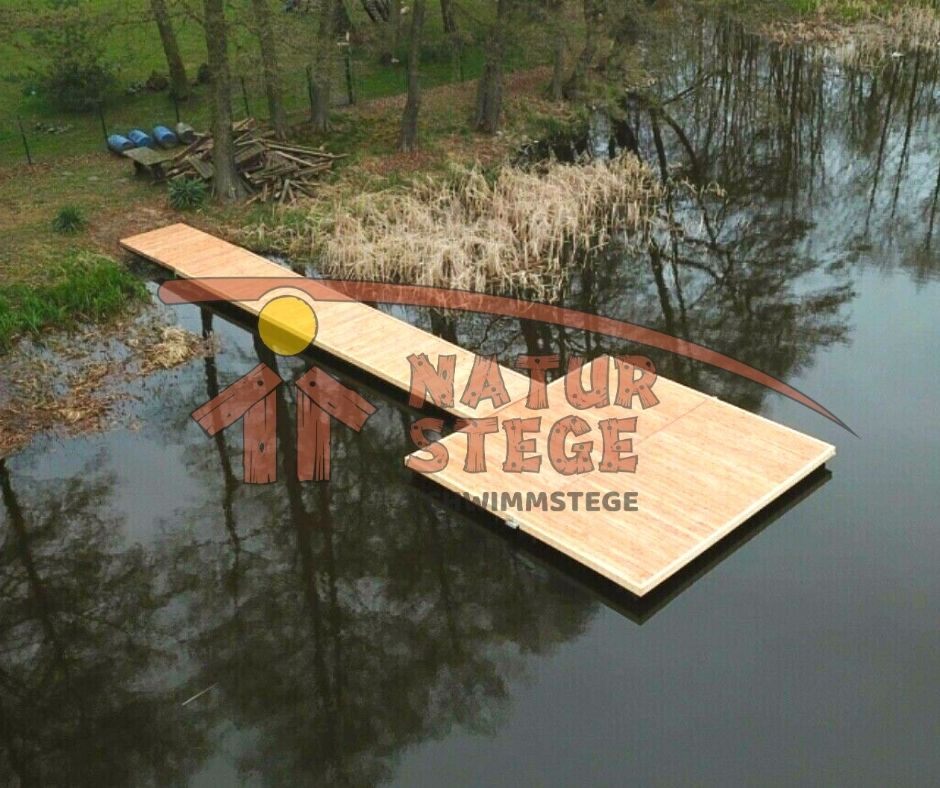 F.04.    floating jetty 24m2 + easily unhookable floating platform 36m2