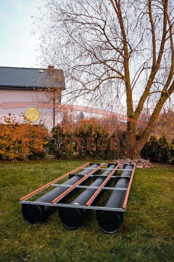 C.05.      Floating dock module 6m x 2m with wooden slats