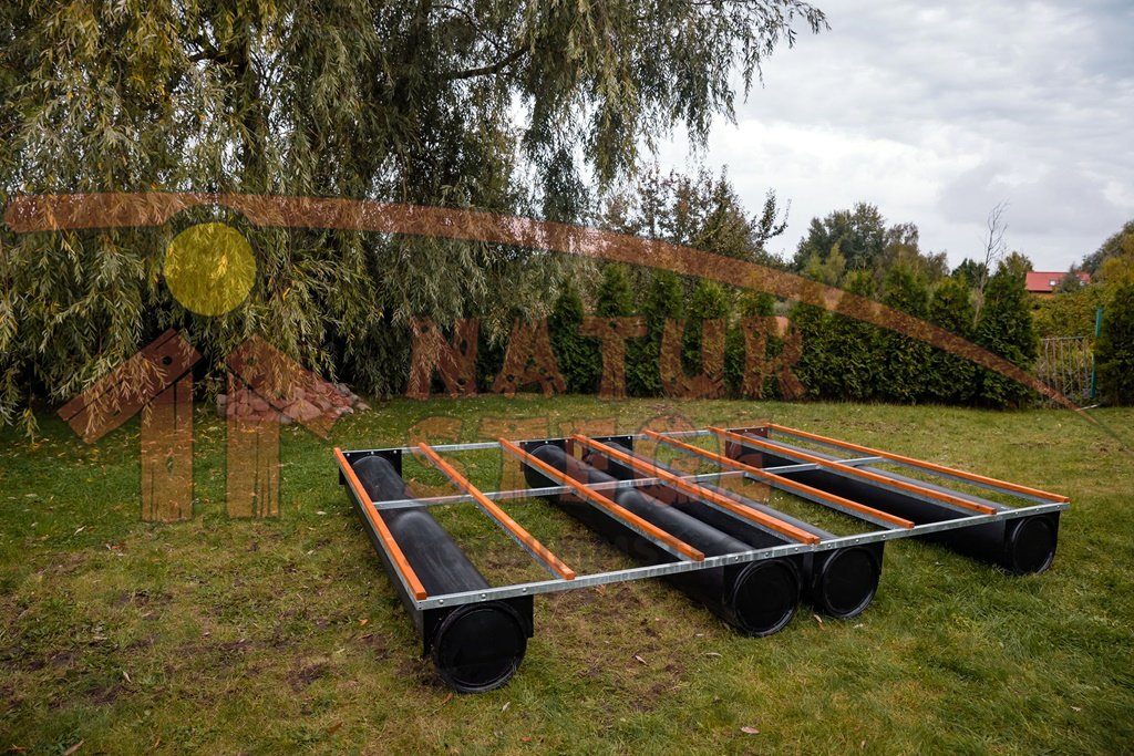 C.06.      Floating dock module 3m x 4m without wooden decking